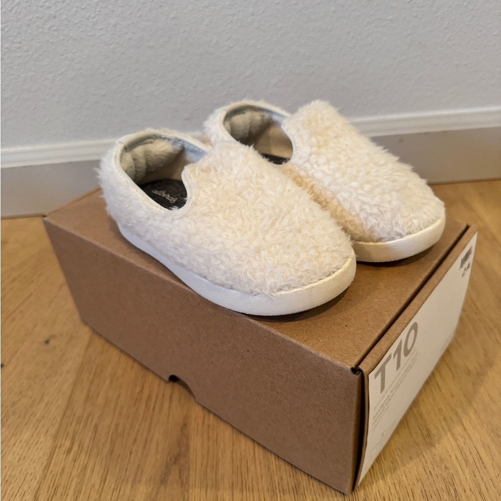 Kids Allbird wool lounger slip on shoe